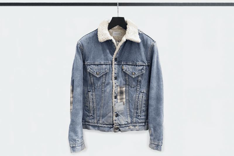 Ovadia and Sons Levis Vintage Patchwork Truckers Sherpa Archival New York Handstitch handsewn collaboration 2018 January 25