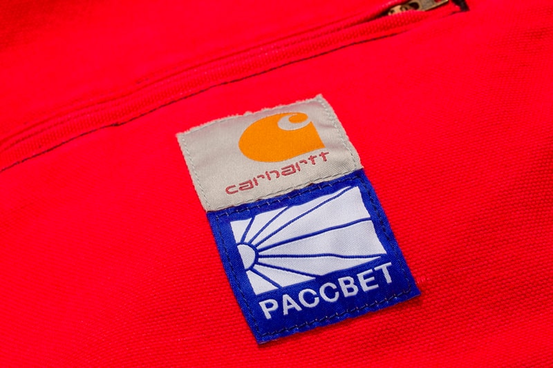 PACCBET Carhartt WIP Collaboration Collection Drop Release 2018 January 24 date info drops closer look
