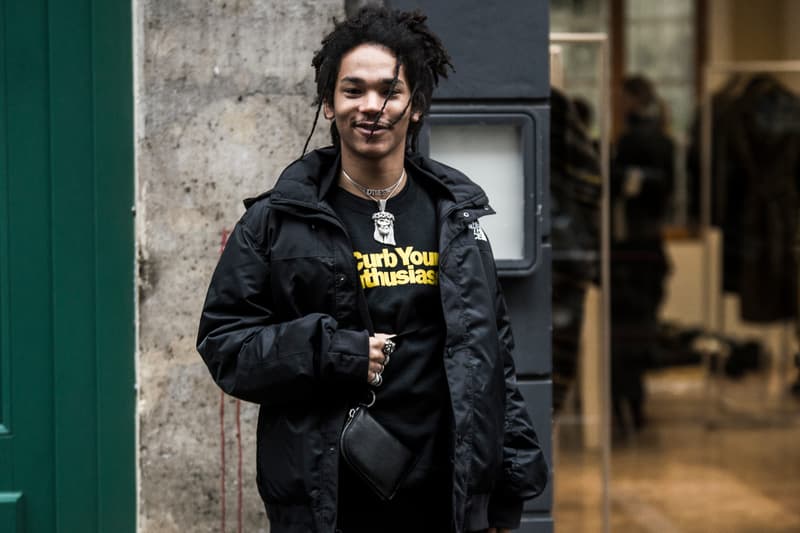 Paris Fashion Week Street Style FW18 Day 4 Bella Hadid Luka Sabbat