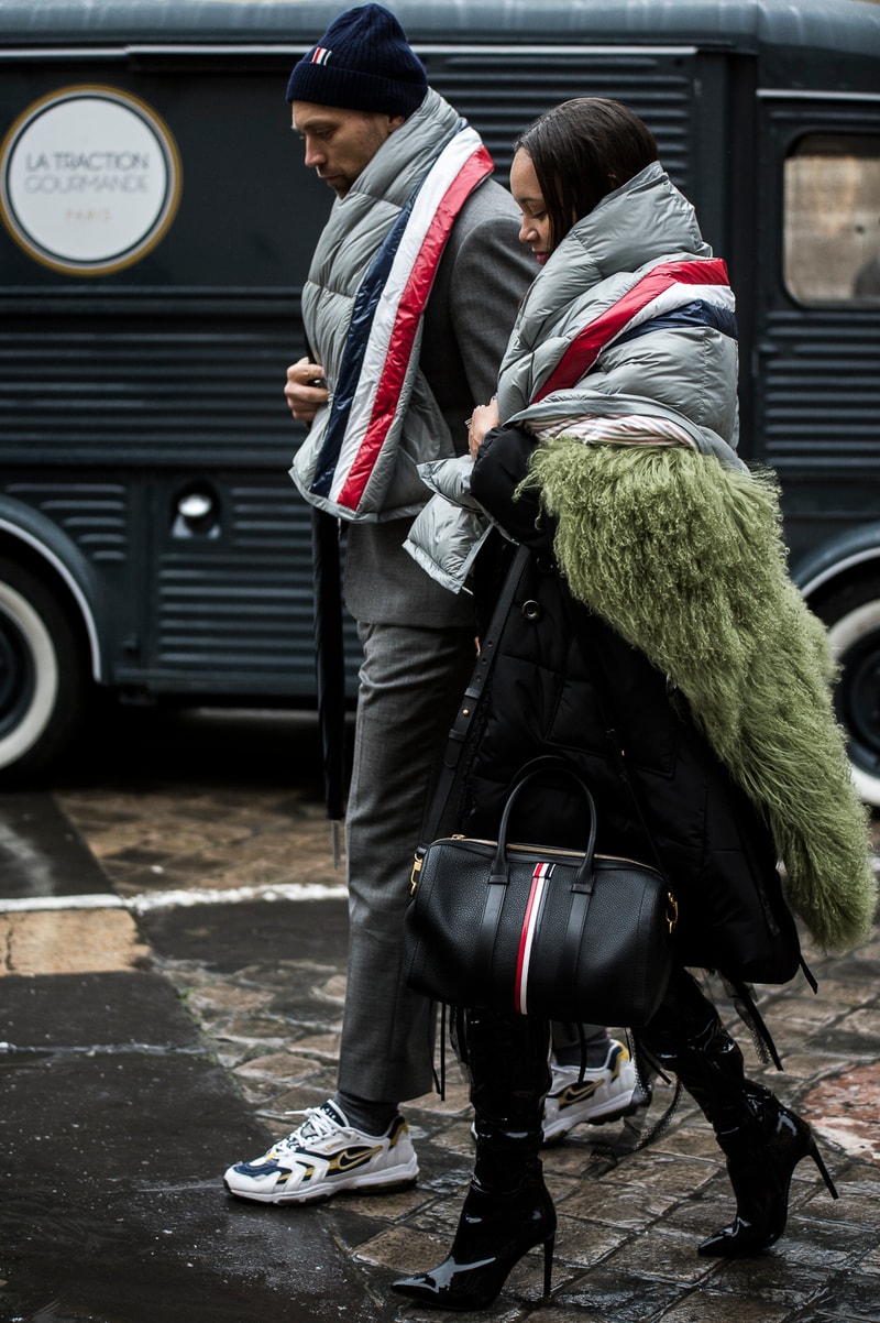 Paris Fashion Week Street Style FW18 Day 4 Bella Hadid Luka Sabbat