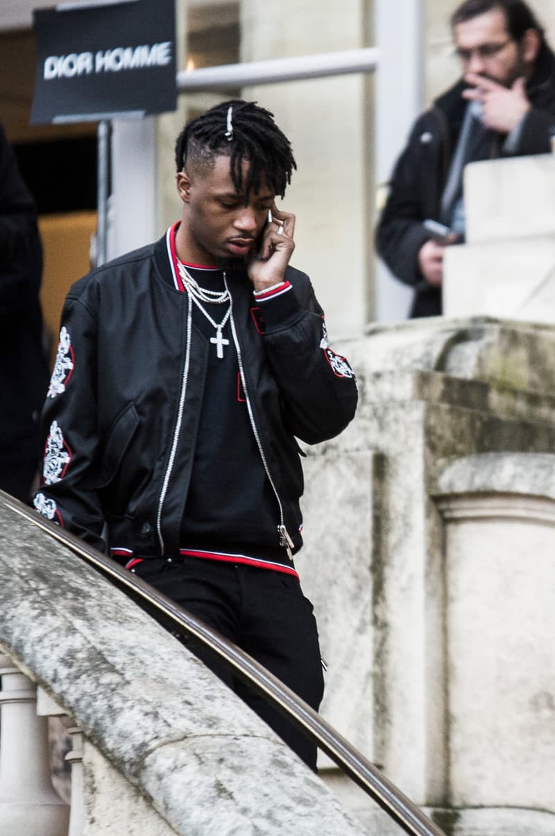 Paris Fashion Week Street Style FW18 Day 4 Bella Hadid Luka Sabbat