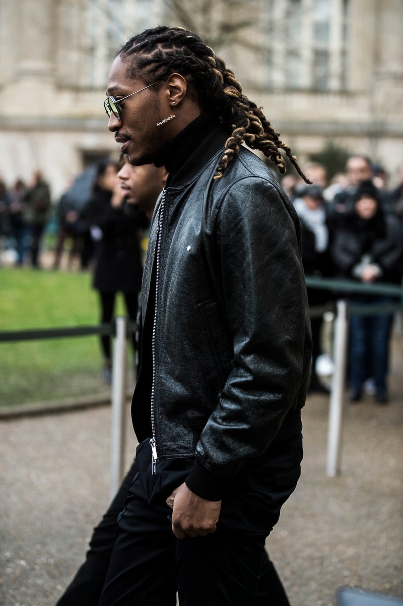 Paris Fashion Week Street Style FW18 Day 4 Bella Hadid Luka Sabbat