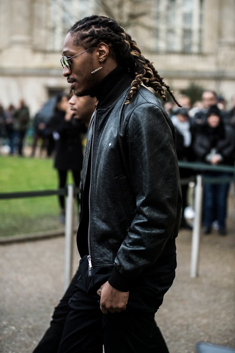 Paris Fashion Week Street Style FW18 Day 4 Bella Hadid Luka Sabbat