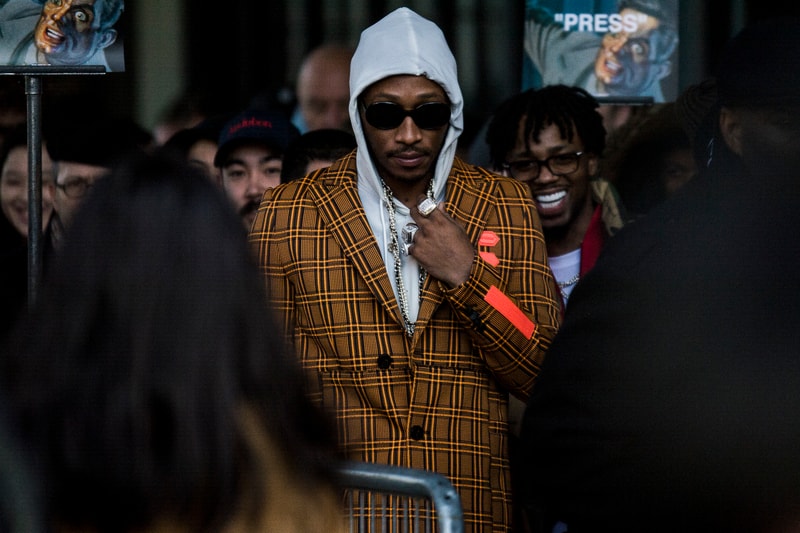 Paris Fashion Week Fall/Winter 2018 street style men's off-white goretex