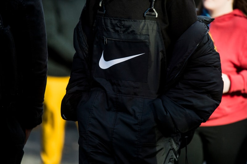 Paris Fashion Week Fall/Winter 2018 street style men's off-white goretex