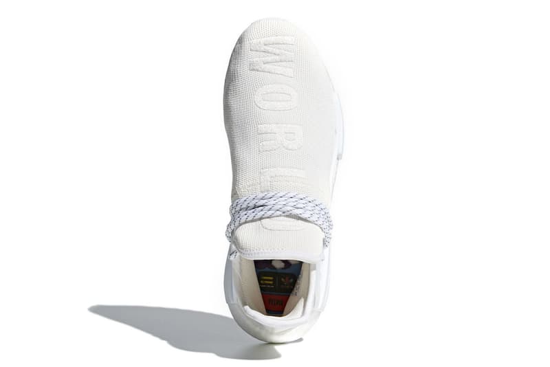 Pharrell Williams adidas Hu NMD Trail Blank Canvas Pack White February 23