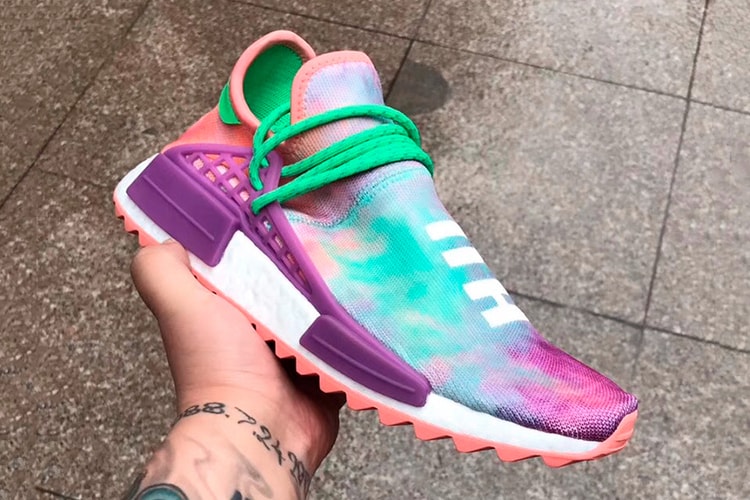 Another Look at the Pharrell x adidas Hu NMD Trail Tie-Dye Model