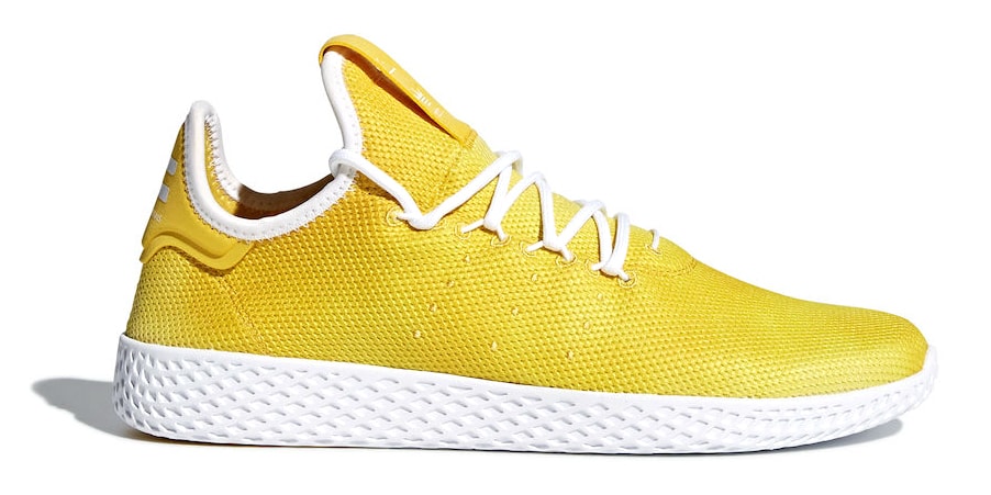 Adidas pharrell williams tennis yellow Clearance