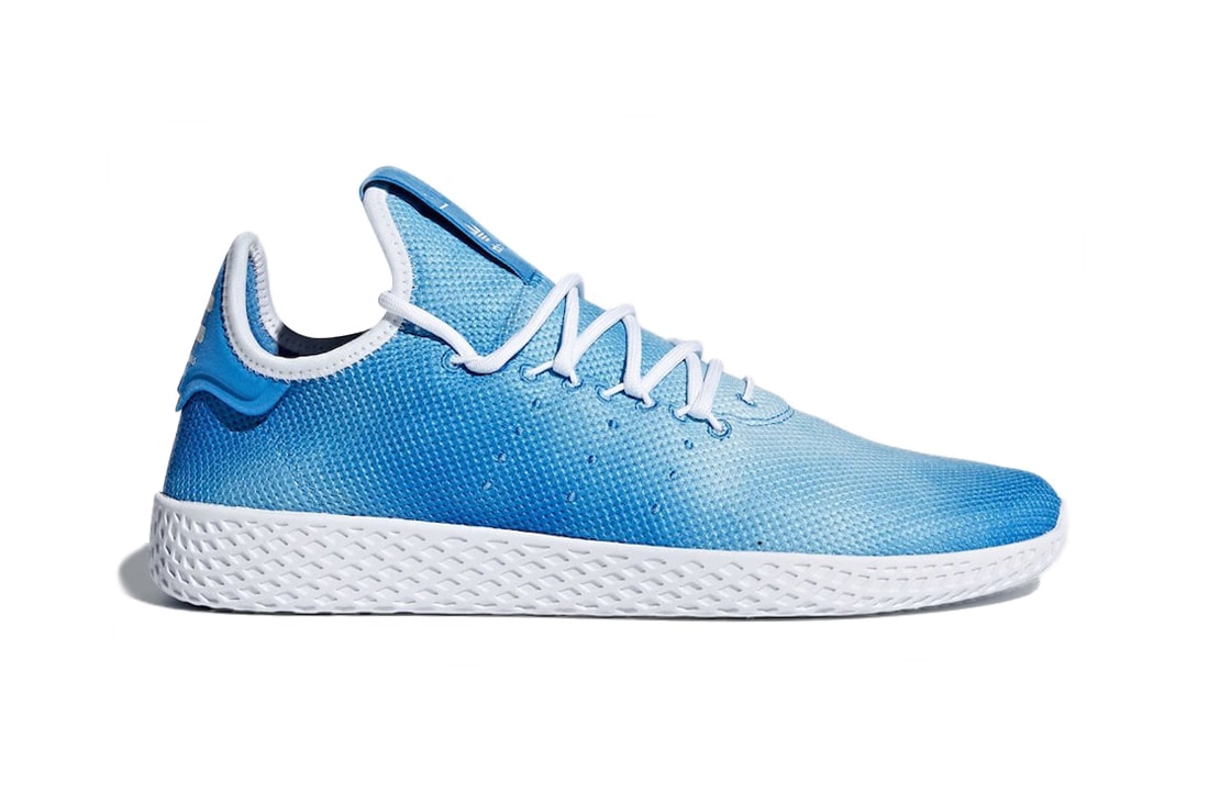 Adidas Pharrell Williams Tennis Hu Shoes Womens 7 Blue White Pink in 2023
