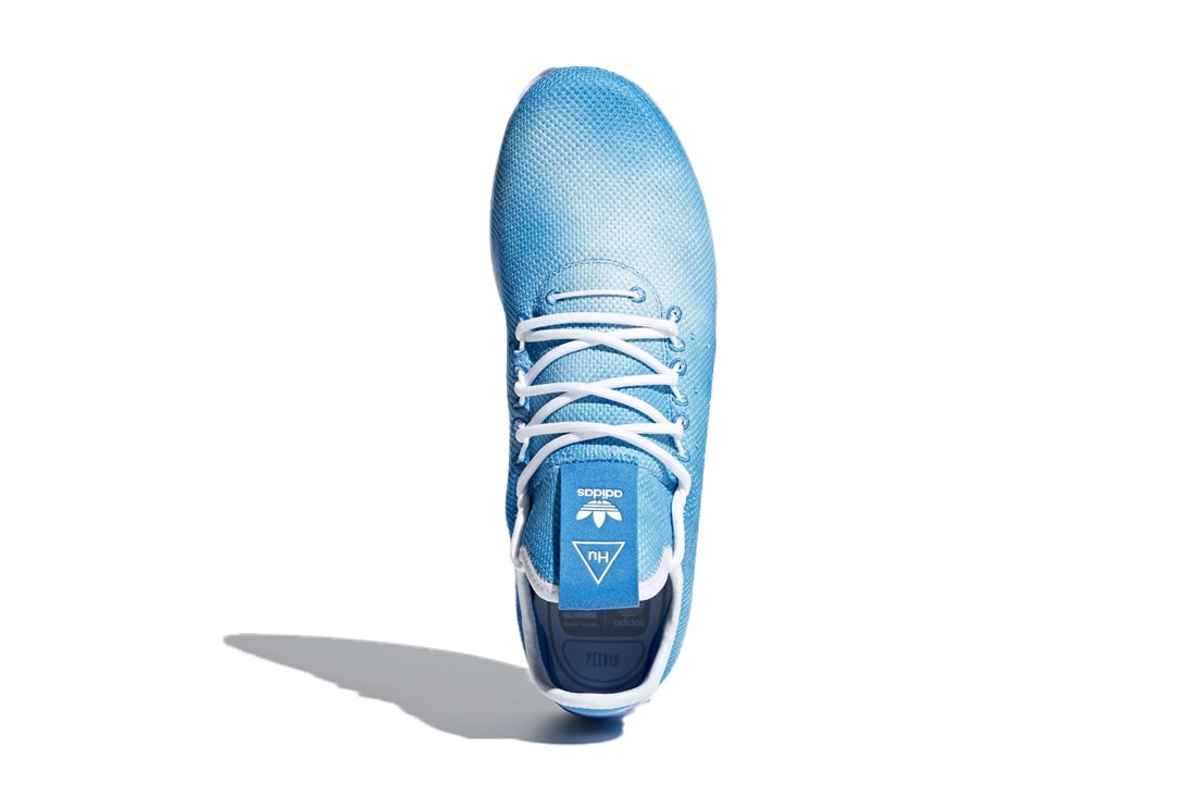 Adidas Pharrell Williams Tennis Hu Sneaker Shoes Blue Men's Size 6 /  Women's 7