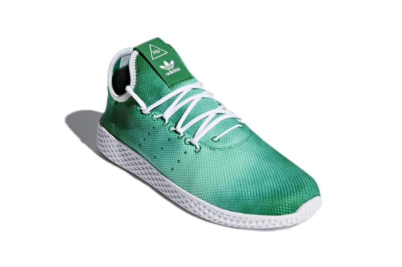 Pharrell adidas Tennis Hu Blue Green March 2 Release Pharrell Williams