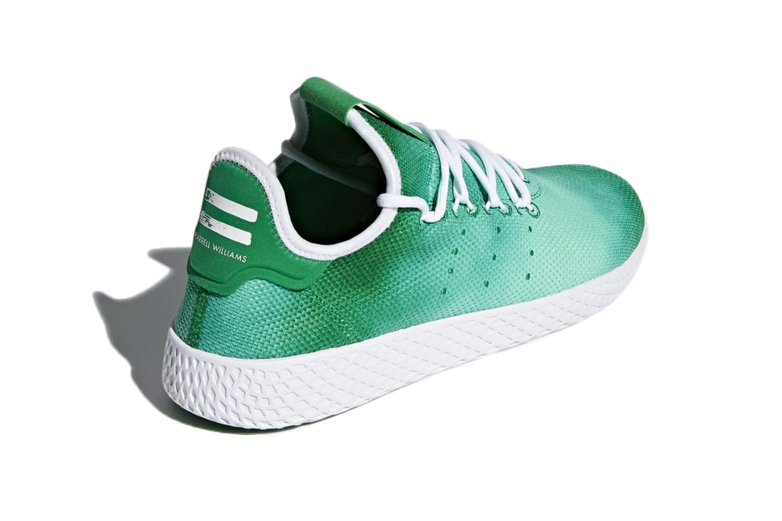 adidas pharrell tennis hu green