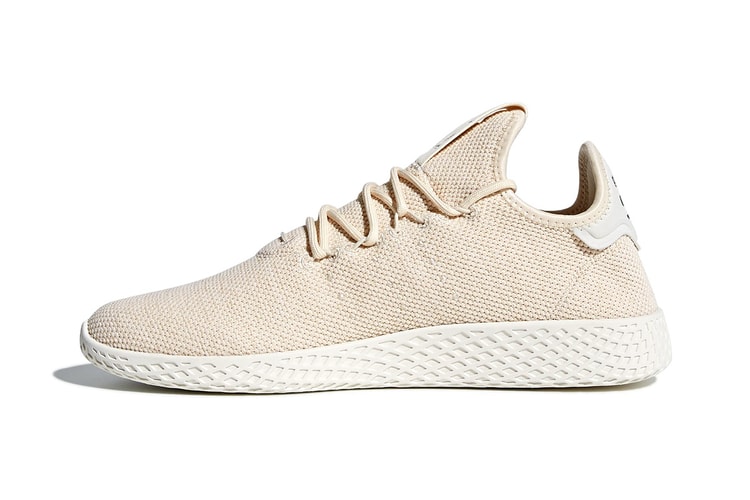 Pharrell and adidas Release a 'Light Tan' Tennis Hu