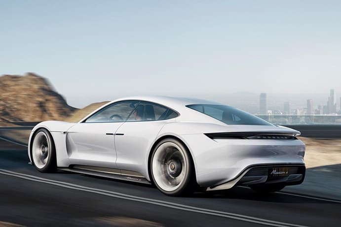 Porsche Mission E Tesla Elon Musk Model S Three Electric Cars Supercars