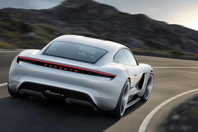 Porsche Mission E Tesla Elon Musk Model S Three Electric Cars Supercars