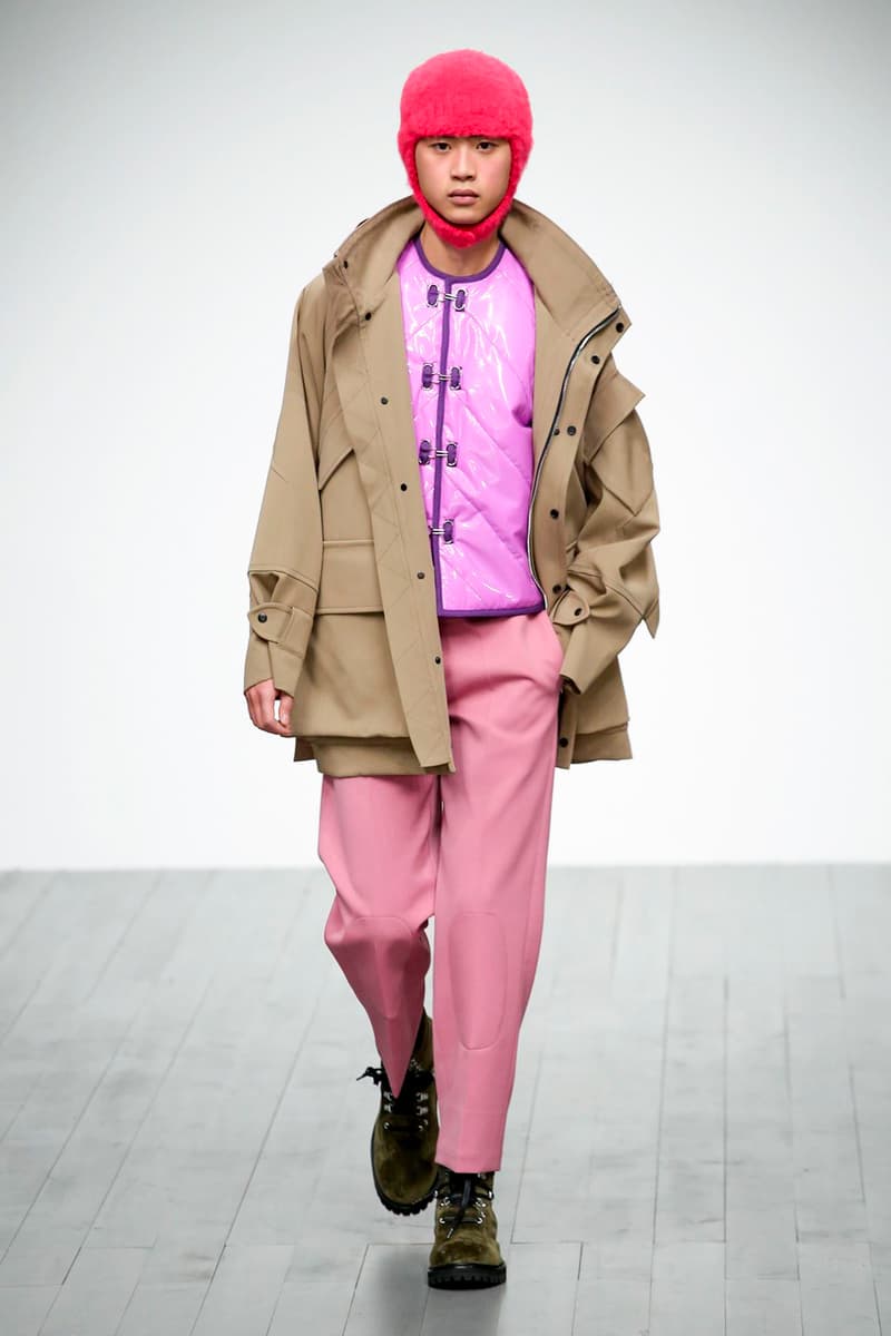 PRONOUNCE 2018 Fall/Winter Collection london fashion week men's lfwm lfw:m runway