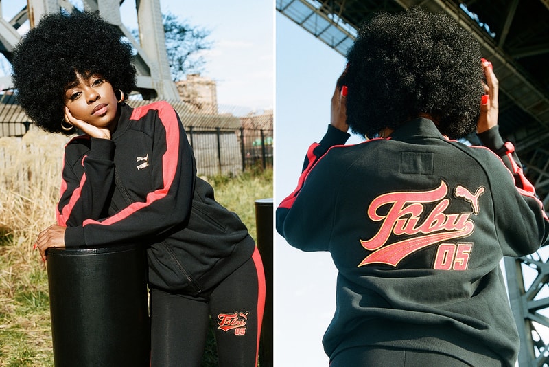 PUMA FUBU Spring Summer 2018 Collection Lookbook Track Suit Puma Classic Suede