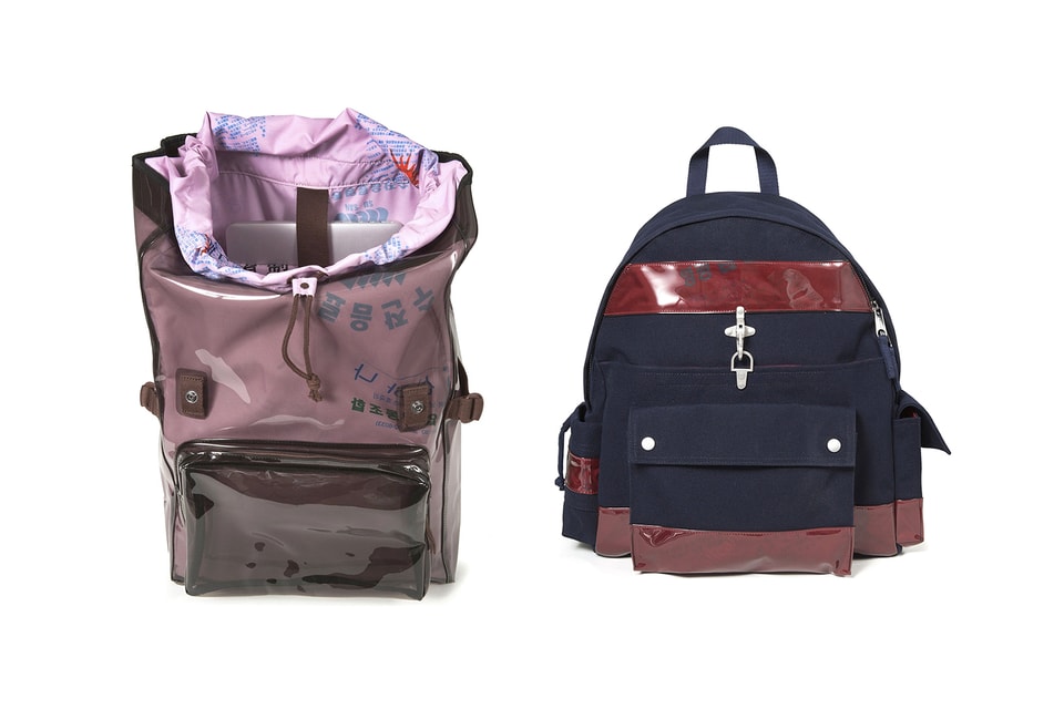 raf simons and east pack collaborate on 'blade runner'-inspired backpacks