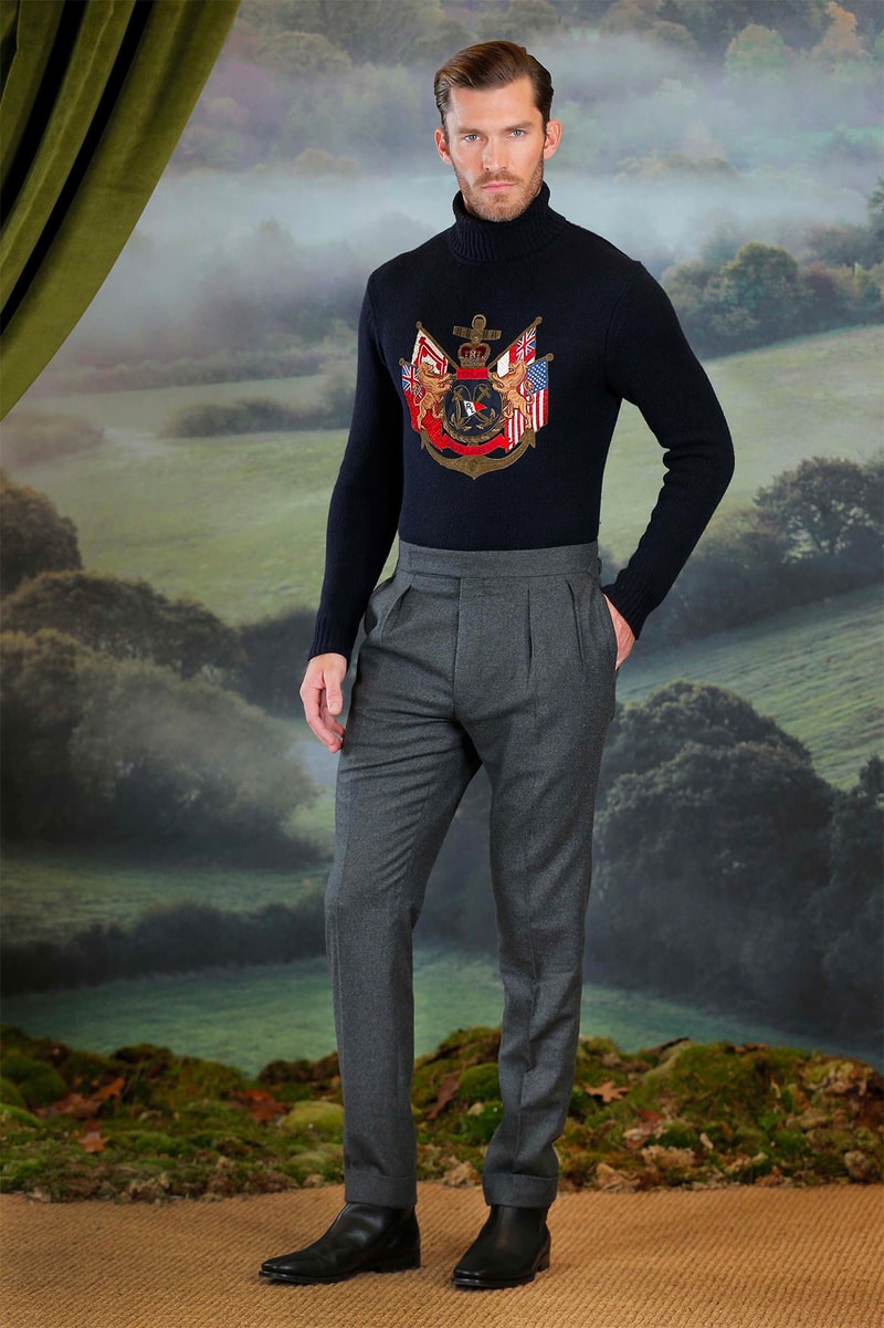 Ralph Lauren Purple Label Fall/Winter 2018 Collection milan fashion week presentation