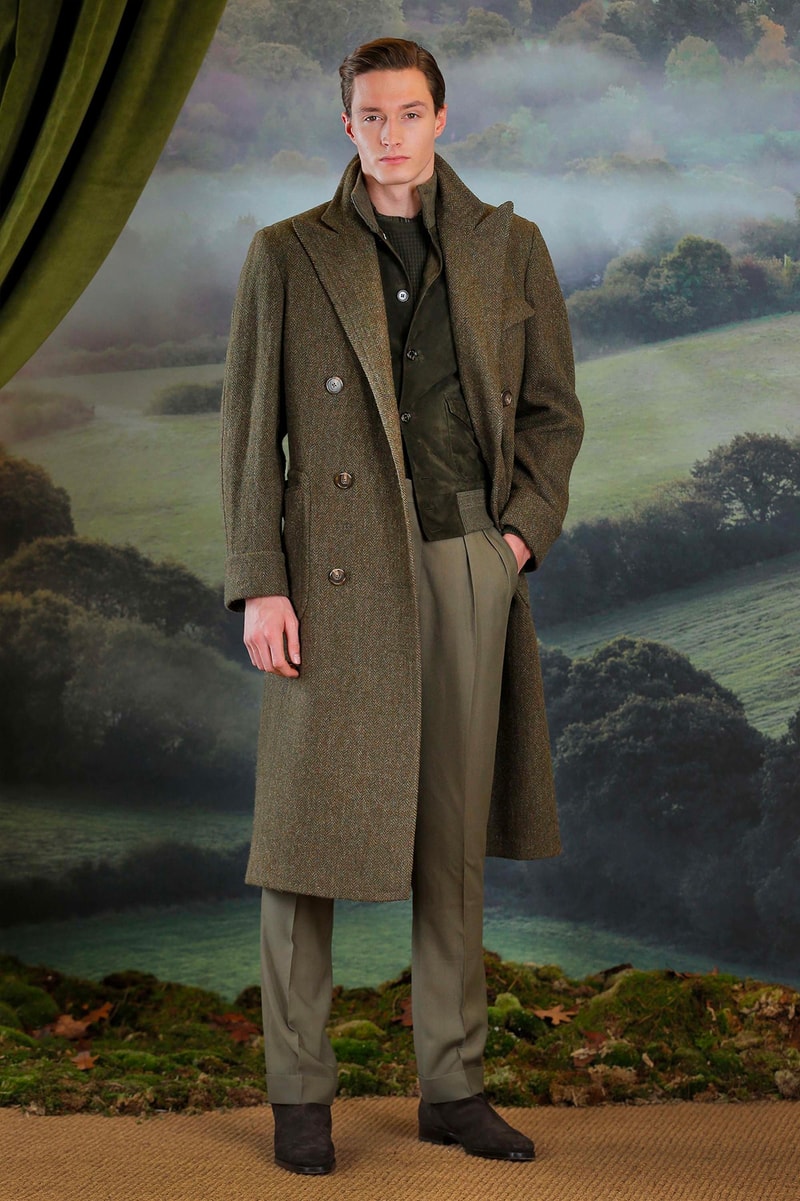 Ralph Lauren Purple Label Fall/Winter 2018 Collection milan fashion week presentation