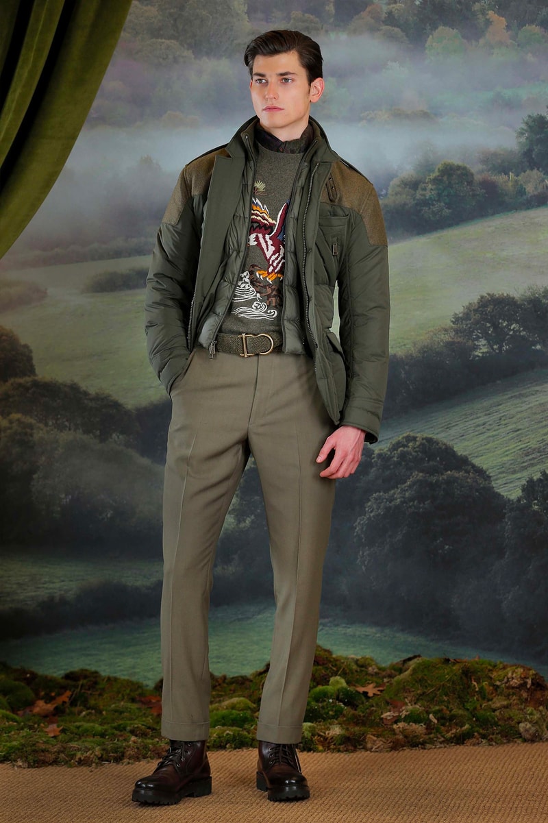 Ralph Lauren Purple Label Fall/Winter 2018 Collection milan fashion week presentation