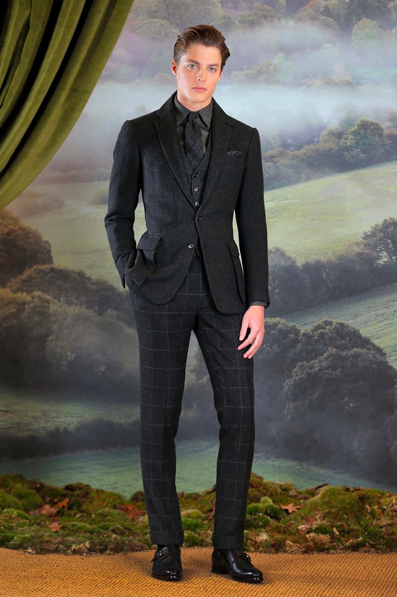 Ralph Lauren Purple Label Fall/Winter 2018 Collection milan fashion week presentation