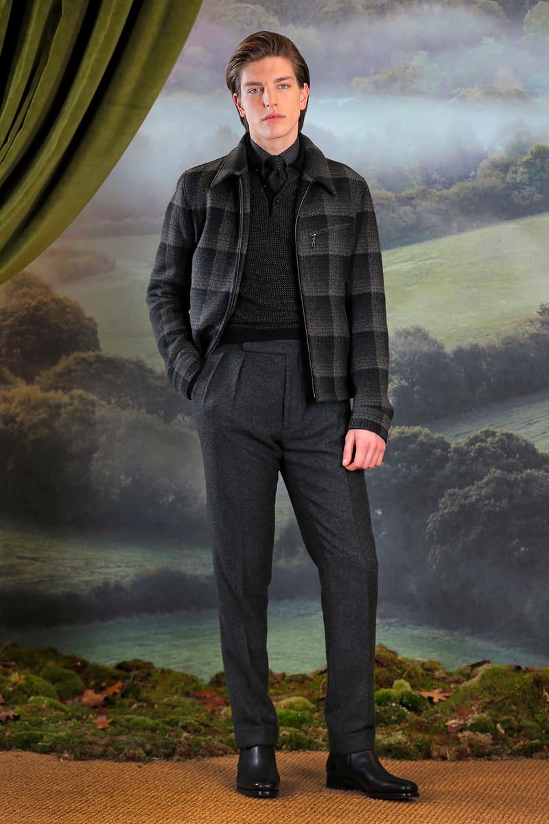 Ralph Lauren Purple Label Fall/Winter 2018 Collection milan fashion week presentation