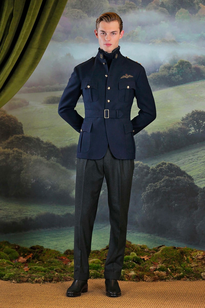 Ralph Lauren Purple Label Fall/Winter 2018 Collection milan fashion week presentation