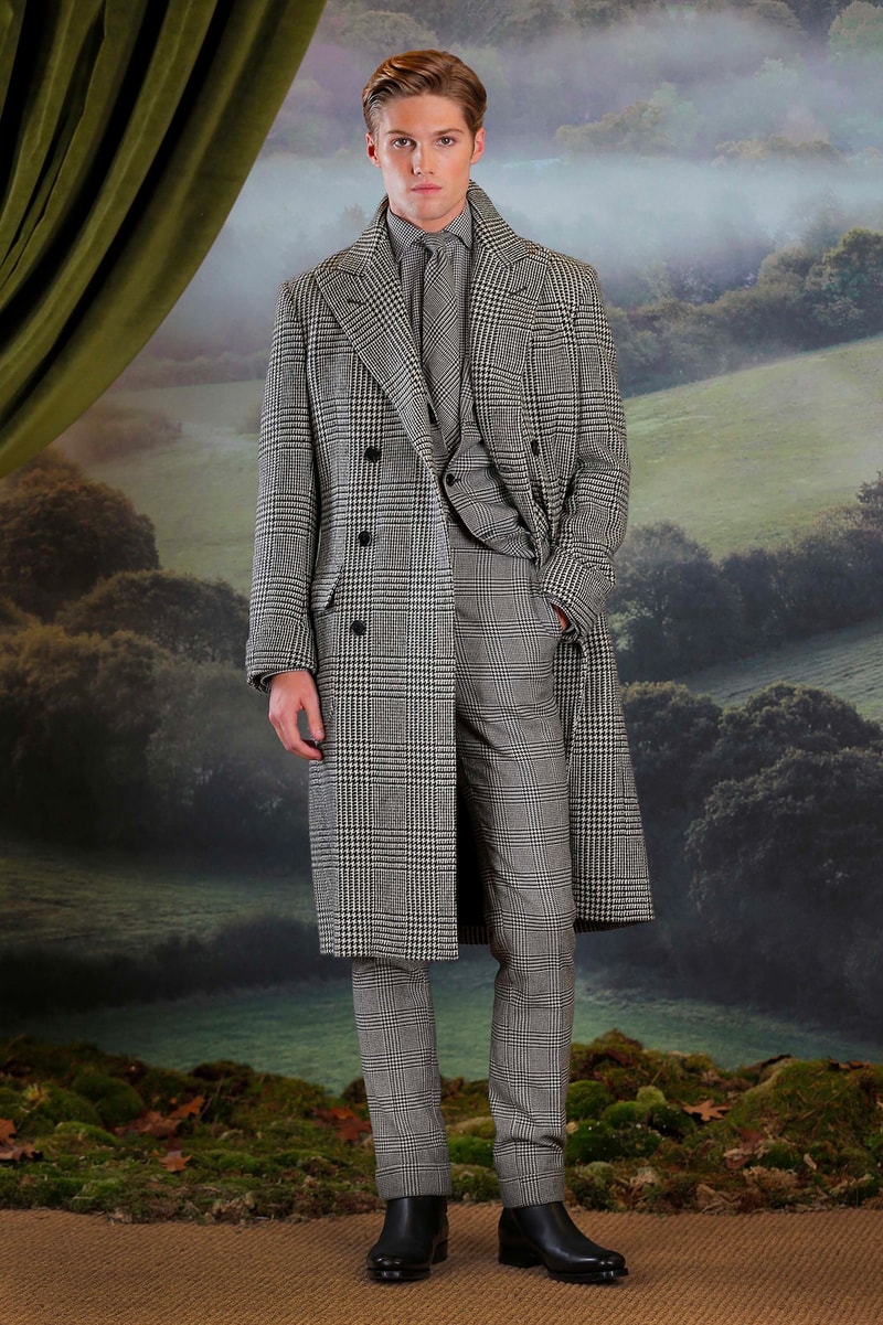 Ralph Lauren Purple Label Fall/Winter 2018 Collection milan fashion week presentation