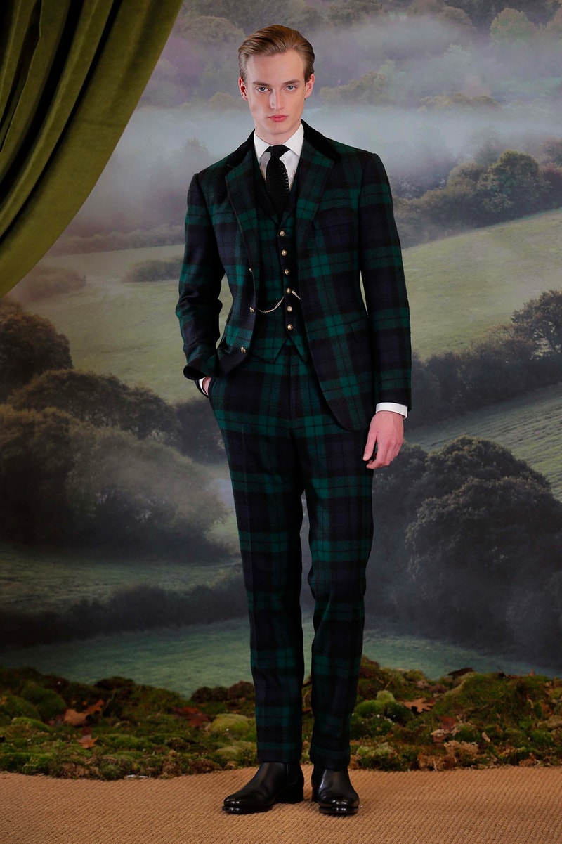 Ralph Lauren Purple Label Fall/Winter 2018 Collection milan fashion week presentation