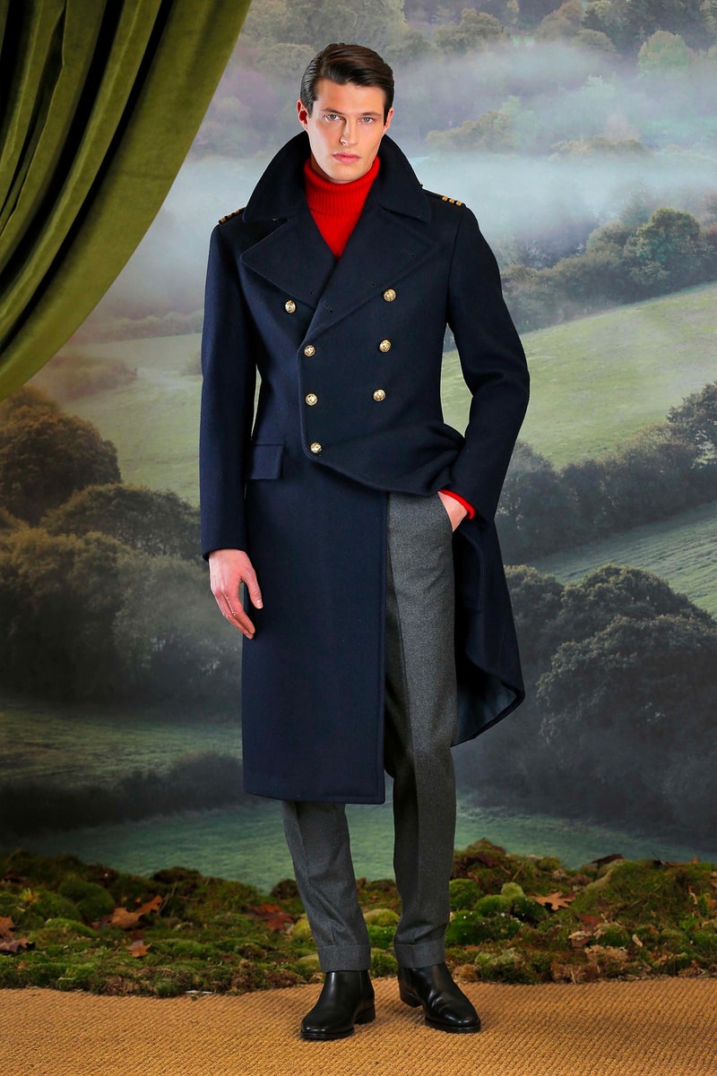 Ralph Lauren Purple Label Fall/Winter 2018 Collection milan fashion week presentation