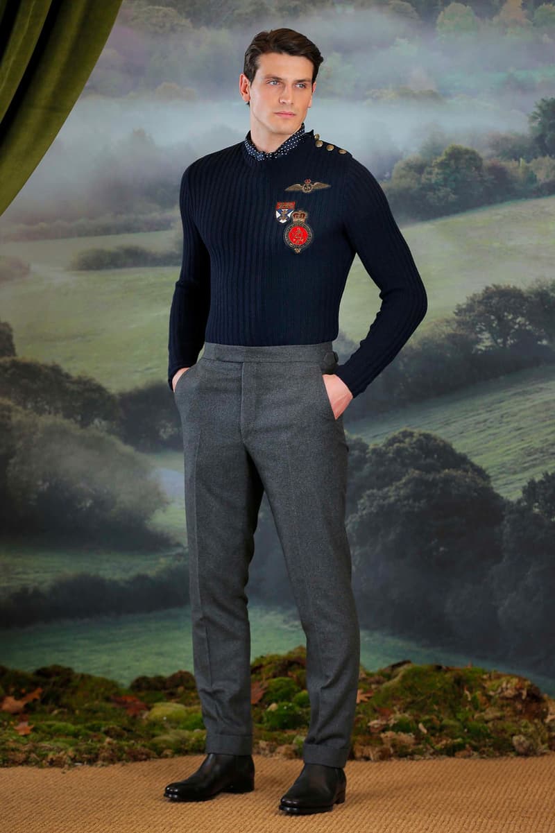 Ralph Lauren Purple Label Fall/Winter 2018 Collection milan fashion week presentation