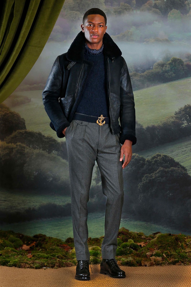 Ralph Lauren Purple Label Fall/Winter 2018 Collection milan fashion week presentation