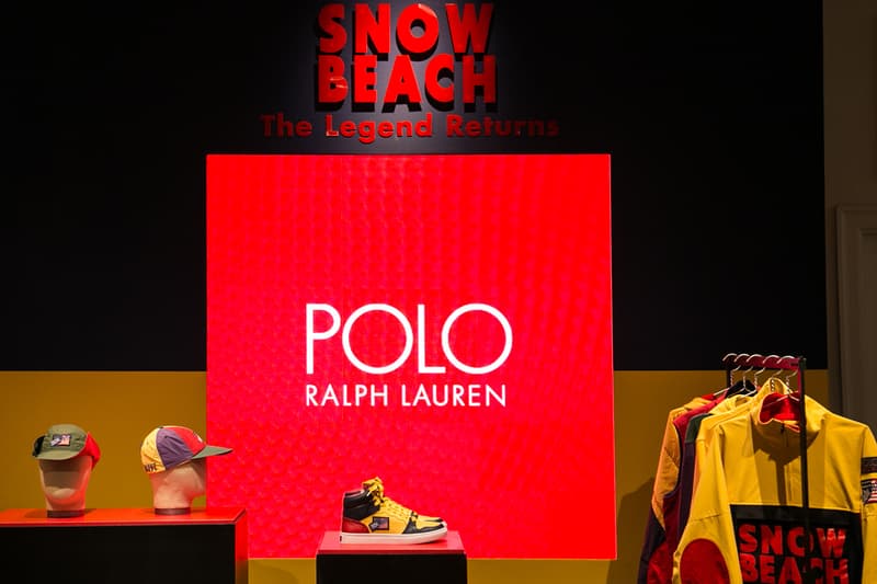 Polo Ralph Lauren Snowbeach Launch Selfridges London