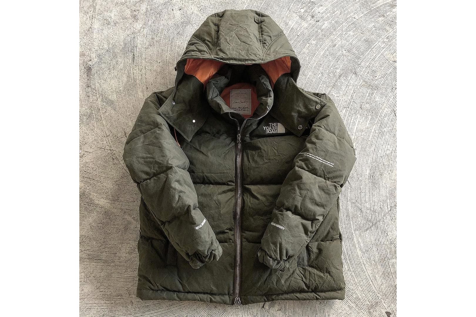the north face snow down parka