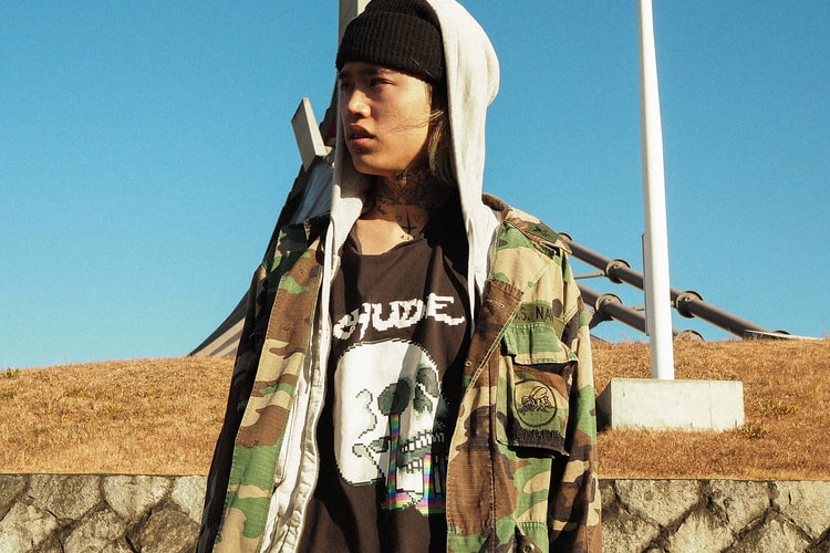 RHUDE's NUBIAN Exclusive Capsule Captures Grunge and Moto Aesthetics