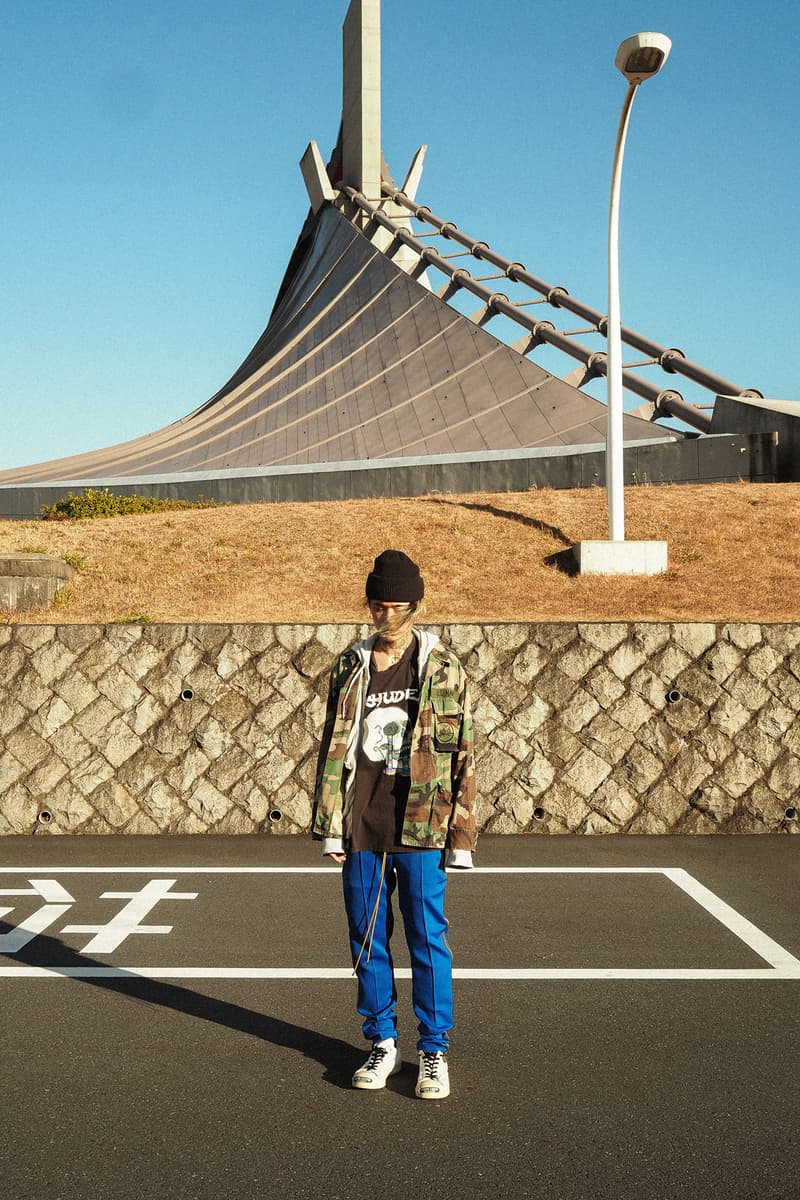 RHUDE x NUBIAN Exclusive Capsule 2018 fashion japan grunge Rhuigi Villaseñor traxedo Iron Cross MOTORPSYCHO
