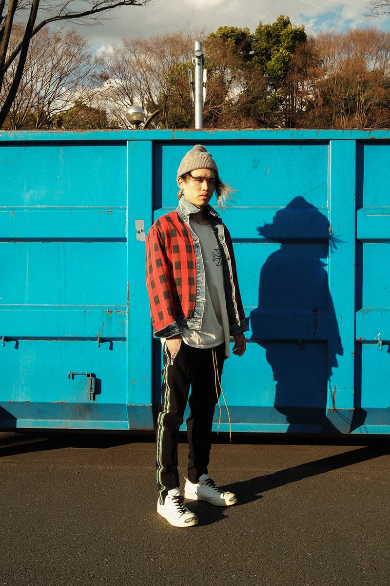RHUDE x NUBIAN Exclusive Capsule 2018 fashion japan grunge Rhuigi Villaseñor traxedo Iron Cross MOTORPSYCHO