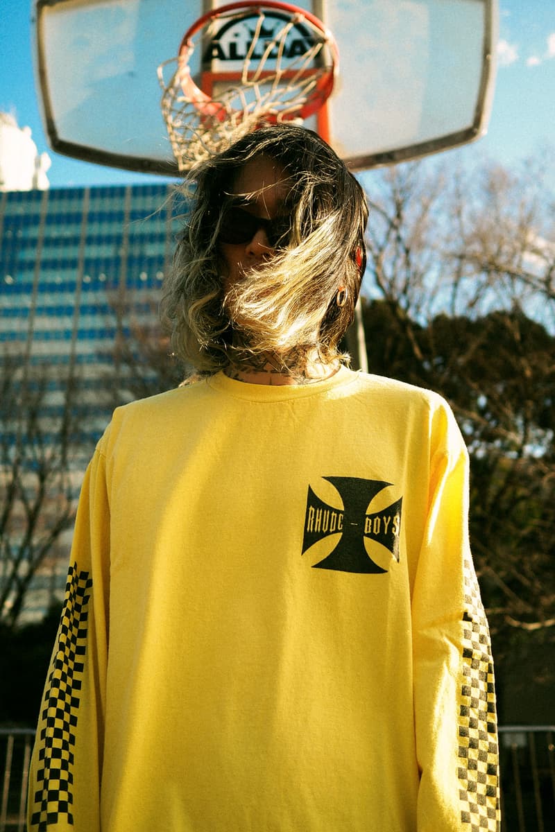 RHUDE x NUBIAN Exclusive Capsule 2018 fashion japan grunge Rhuigi Villaseñor traxedo Iron Cross MOTORPSYCHO