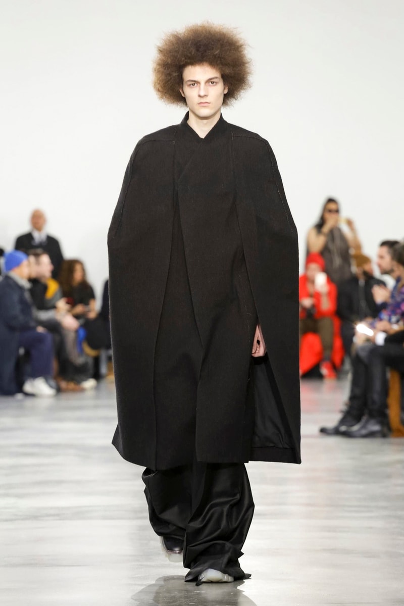 Rick Owens sisyphus 2018 Fall/Winter Collection paris fashion week men's