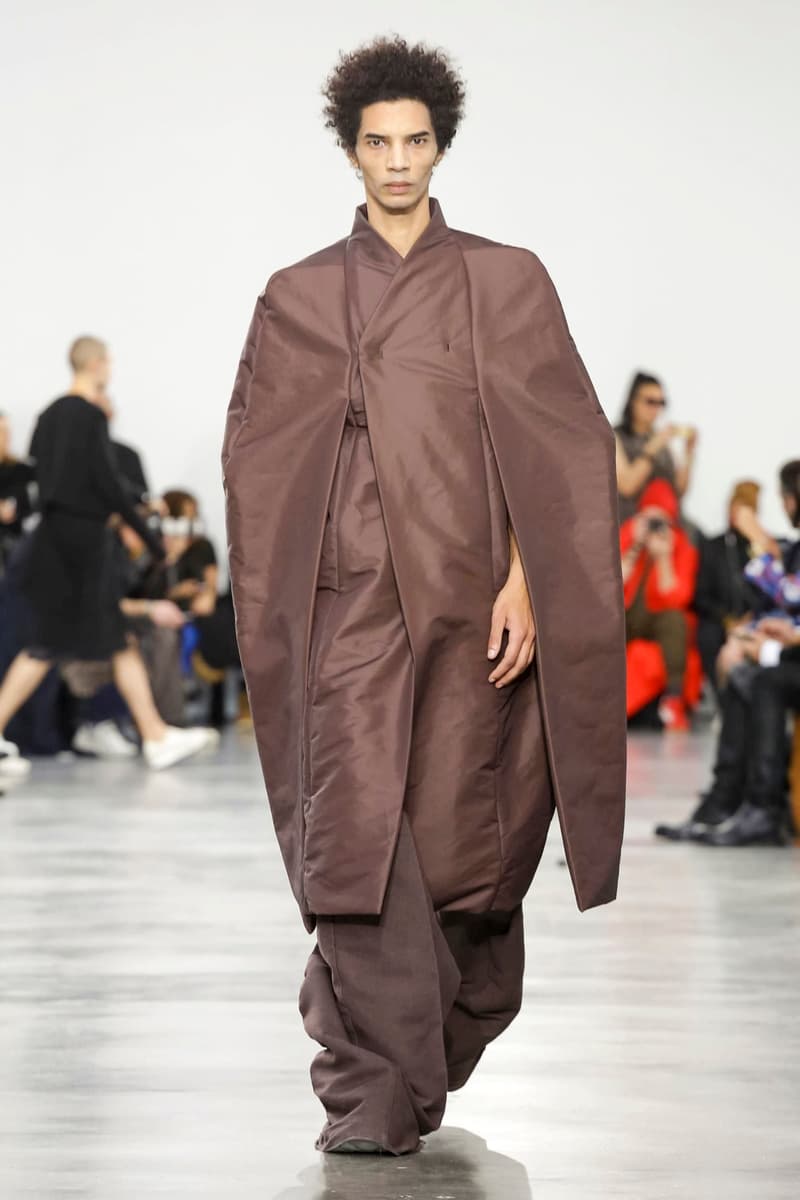 Rick Owens sisyphus 2018 Fall/Winter Collection paris fashion week men's