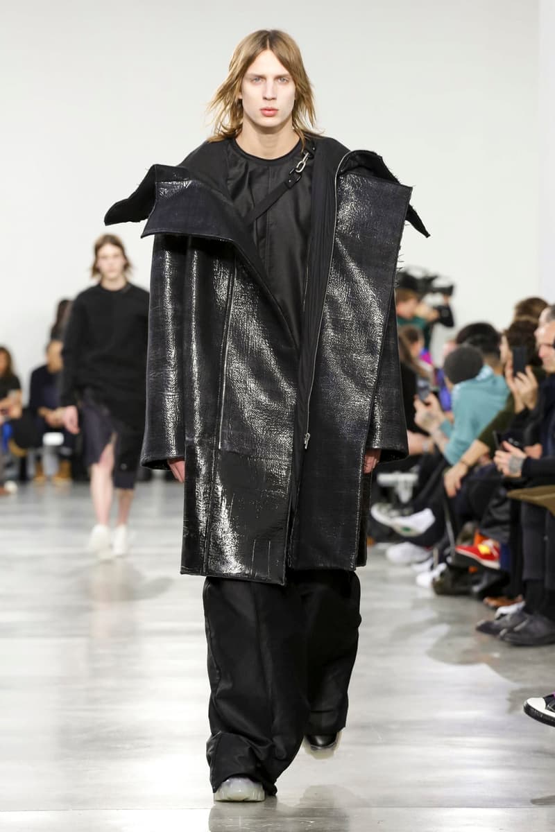 Rick Owens sisyphus 2018 Fall/Winter Collection paris fashion week men's