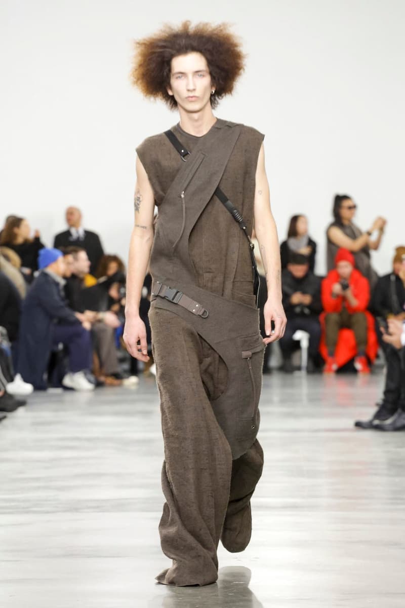 Rick Owens sisyphus 2018 Fall/Winter Collection paris fashion week men's