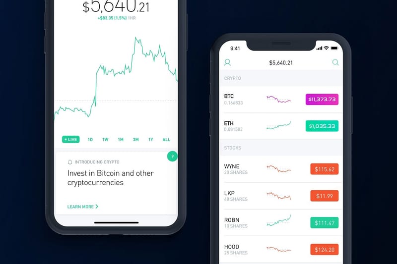Robinhood Is First Platform to Offer U.S. No Fee Cryptocurrency Trading