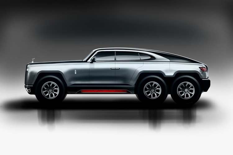 A Rolls-Royce Wraith Has Been Imagined as a 6x6 SUV Monster