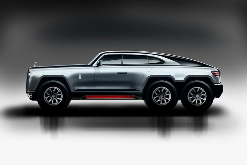 Rolls Royce Phantom Three 6x6 SUV Concept Car