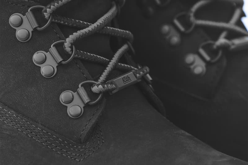 Ronnie Fieg Timberland KITH Chapter 3 distressed rust leather black navy nylon cream shearling release date footwear January 20