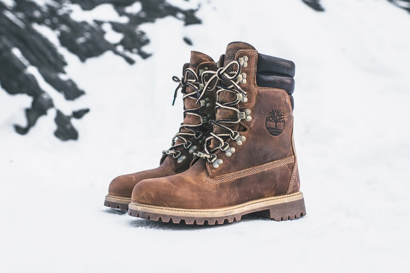 Ronnie Fieg Timberland KITH Chapter 3 distressed rust leather black navy nylon cream shearling release date footwear January 20