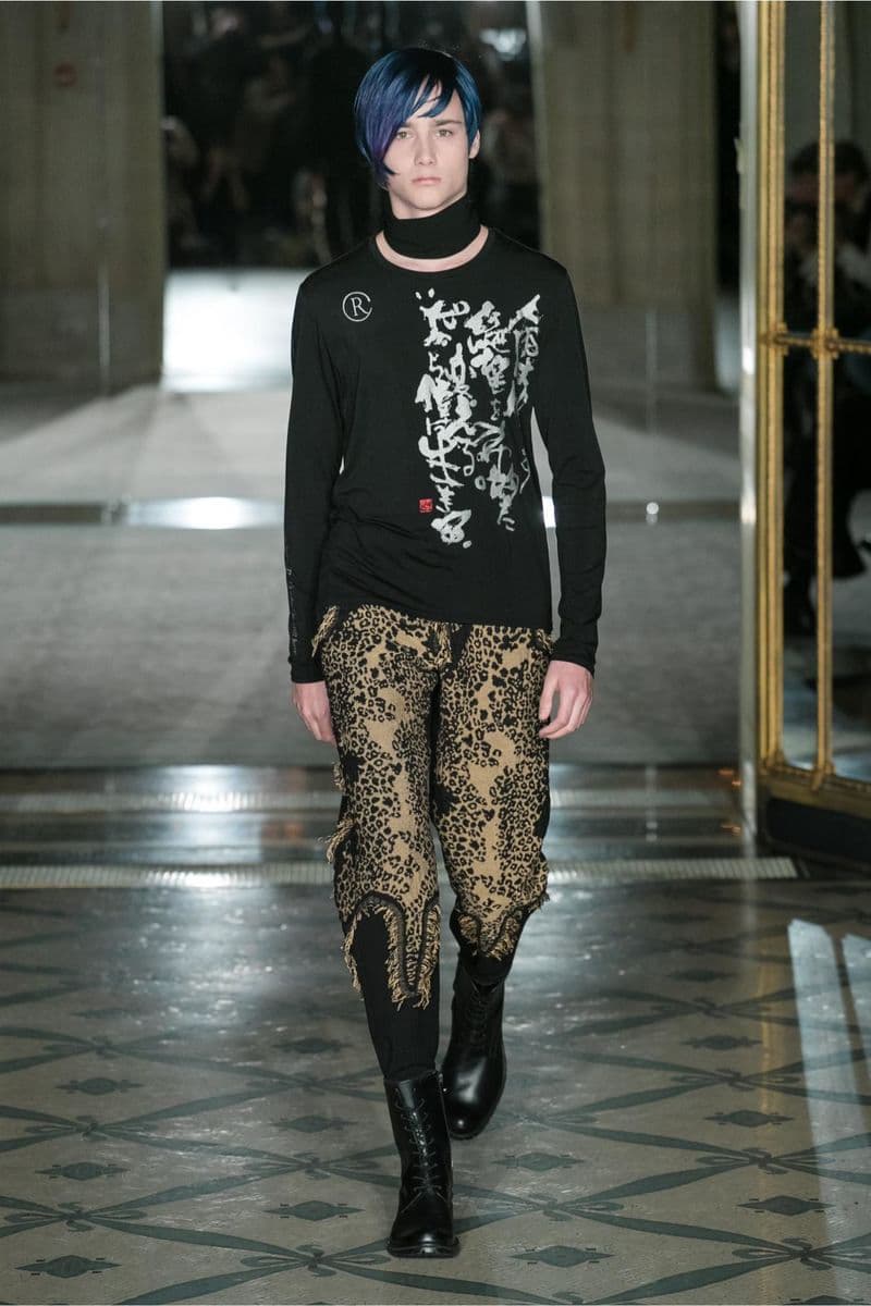 Rynshu 2018 Fall Winter Collection paris fashion week men's