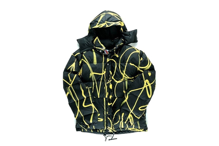 Graffiti Artist SABER Teams up With ADAPTATION on a Tagged Puffer Jacket Capsule
